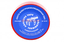 Изолента Terminator IZ 1510 red - 1